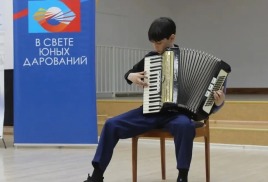 Наши на конкурсе «В свете юных дарований»!