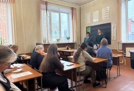 Беседа с представителем налоговой инспекции