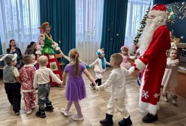 Новогодний праздник для детей участников СВО